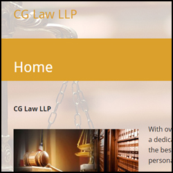 CG Law LLP Website